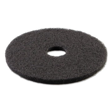 Boardwalk® Stripping Floor Pads, 21" Diameter, Black, 5-carton freeshipping - TVN Wholesale